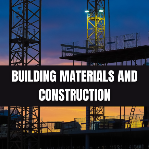 building materials and construction